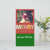 instagramのクリスマス シーズンカード (スタンド正面)