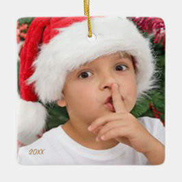 Instagramの写真のオーナメント セラミックオーナメント