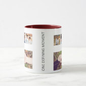 instagramの写真のコラージュのマグ マグカップ (中央)