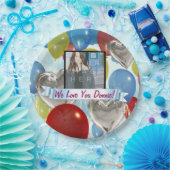 Instagramの写真のパーソナライズでカスタムな紙皿 ペーパープレート (パーティー)