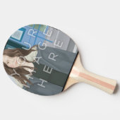 Instagramの写真のパーソナライズな卓球ラケット 卓球ラケット (横)