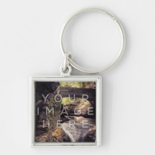 Instagramの写真の正方形のイメージの報酬Keychain キーホルダー