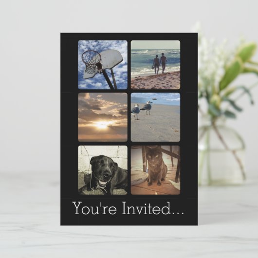 Instagramの写真を作成して下さい 招待状 (スタンド正面)