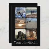 Instagramの写真を作成して下さい 招待状 (正面/裏面)