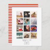 Instagramの写真を取り上げる年 |フォトカード シーズンカード (正面/裏面)