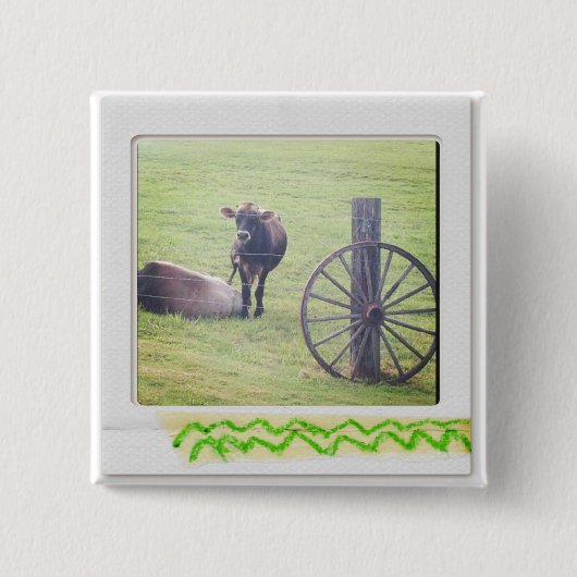 instagramの写真ボタン 缶バッジ (正面)