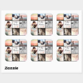 Instagramの写真9枚 スクエアシール (シート)