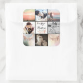 Instagramの写真9枚 スクエアシール (バッグ)