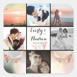 Instagramの写真9枚 スクエアシール