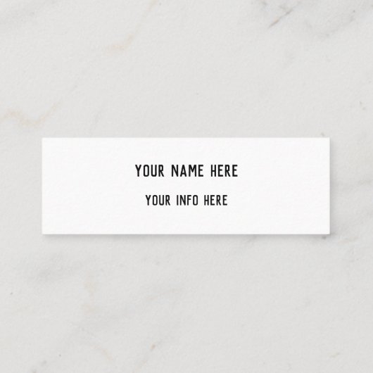 Instagramの名刺 コーリングカード (裏面)