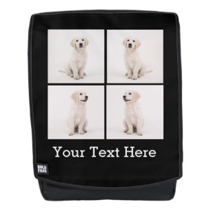 Instagramの家族写真犬猫の写真を作成して下さい バックパック