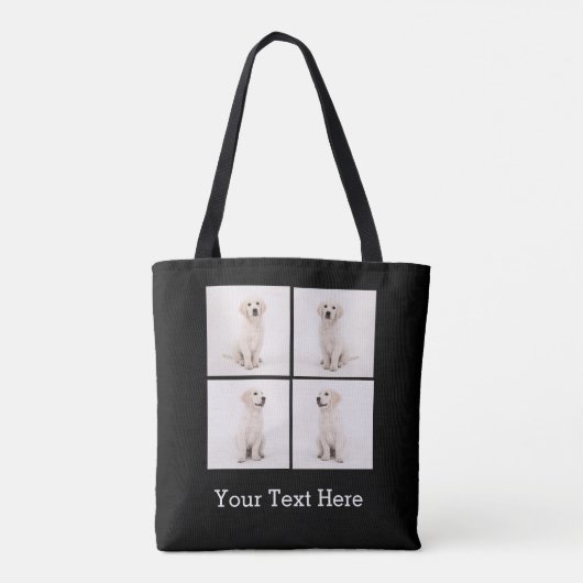 Instagramの家族写真犬猫を作成して下さい トートバッグ (裏面)