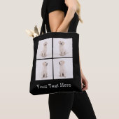 Instagramの家族写真犬猫を作成して下さい トートバッグ (クローズアップ)