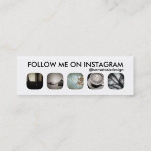 instagramの従節 スキニー名刺