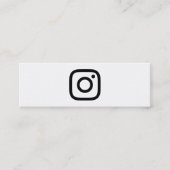 instagramの従節 スキニー名刺 (正面)