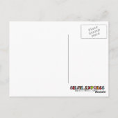 instagramの感動的写真 ポストカード (裏面)