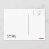 instagramの感動的写真 ポストカード (裏面)