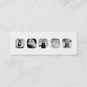 instagramのhashtag コーリングカード (裏面)