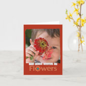 instagramアイディアグリーティングカード カード (黄色い花)