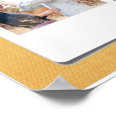 instagramカップリフォトコラージュ ポスター (角)