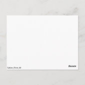 Instagramカード ポストカード (裏面)