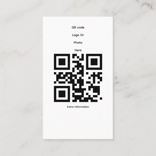 Instagramコラージュスタイル名刺 名刺 (裏面)