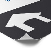 Instagramスタイル結婚のフォトブースフレームプロップ ポスター (角)