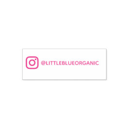 Instagramスタンプ | あなたのInstagramの名前 セルフインキングスタンプ