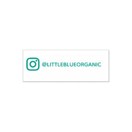 Instagramスタンプ | あなたのInstagramの名前 セルフインキングスタンプ
