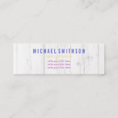 Instagramソーシャルメディアのユーザー名 スキニー名刺 (裏面)