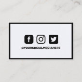 Instagramディスコエレガントアに感謝 名刺 (裏面)