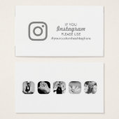 instagramハッシュタグ (正面&裏面)