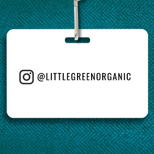 Instagramバッジ Instagram名ID バッジ
