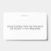 Instagramバッジ | Instagram名ID バッジ (裏面)