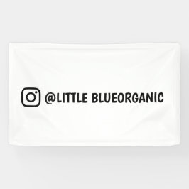 Instagramバナー｜あなたのInstagramの名前 横断幕