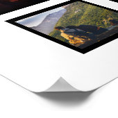 Instagramパーソナライズされたフォト食べ物を与えコラージュ、ワラール ポスター (角)