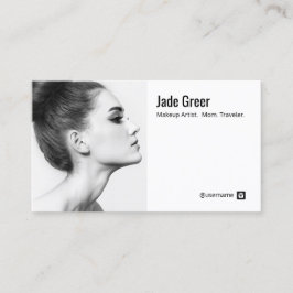 Instagramフォトイメージプロファイル 名刺