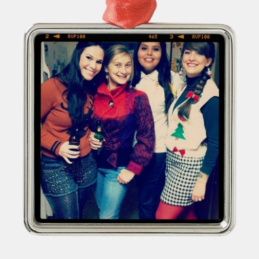 instagramフォトオーナメント メタルオーナメント (正面)