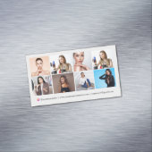 instagramフォトグラファー8写真コラージュchic マグネット名刺 (インサイチュ)