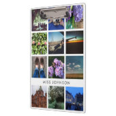 Instagramフォトグリッドのクリップボード – 白 クリップボード (左)