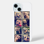 Instagramフォトコラージュと角写真 Case-Mate iPhoneケース (裏面)