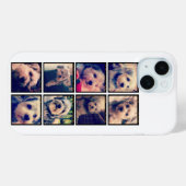 Instagramフォトコラージュと角写真 Case-Mate iPhoneケース (裏面 (横))