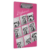 Instagramフォトコラージュと9つの正方形の写真 クリップボード (右)