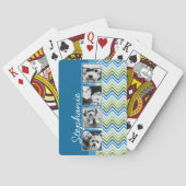 Instagramフォトコラージュシェフカラフルロン トランプ (裏面)