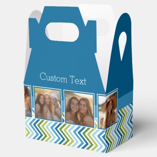 Instagramフォトコラージュシェフカラフルロン フェイバーボックス (オープン)