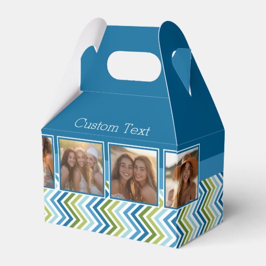 Instagramフォトコラージュシェフカラフルロン フェイバーボックス (正面サイド)