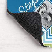 Instagramフォトコラージュシェフカラフルロン マウスパッド (コーナー)