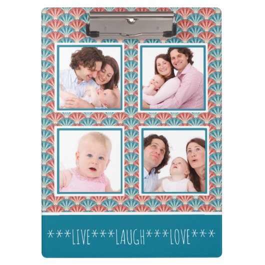 Instagramフォトコラージュ装飾模様 クリップボード (正面)