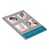 Instagramフォトコラージュ装飾模様 ノートブック (右側)