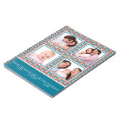 Instagramフォトコラージュ装飾模様 ノートブック (左側)